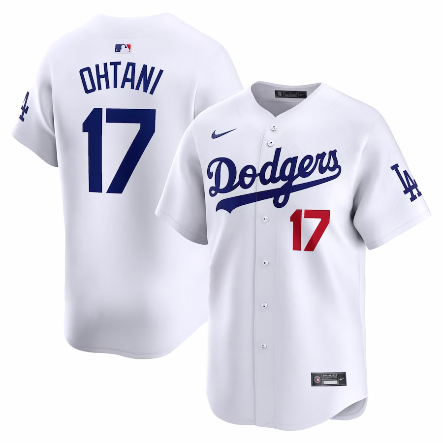 Men's Los Angeles Dodgers Shohei Ohtani Nike White Home Limited Player Jersey メンズ・ロサンゼルス・ドジャース 大谷翔平 ホーム リミテッドユニフォーム